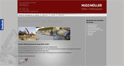 Desktop Screenshot of mueller-erdarbeiten.de